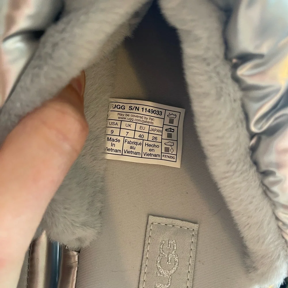 NWOB Ugg Hi Shine Space Slider Slipper - 9 - Picture 4 of 4
